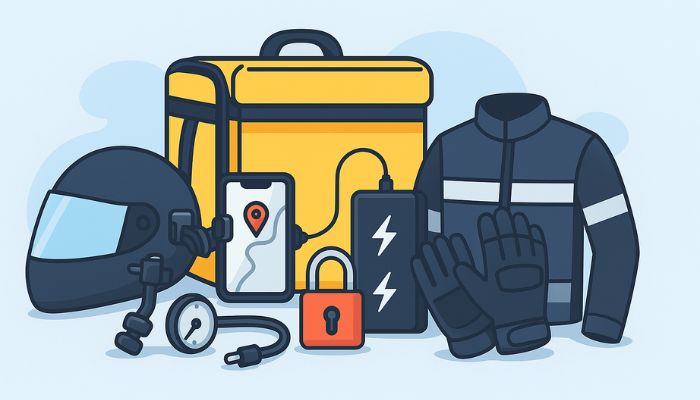 10 Equipamentos Essenciais Para Quem Trabalha com Entregas